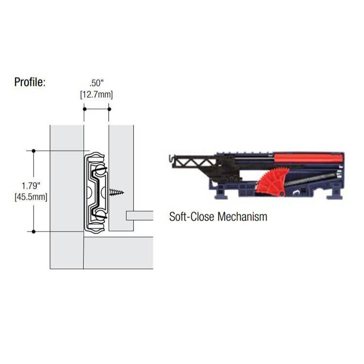 kv8450-soft-close-mechanism