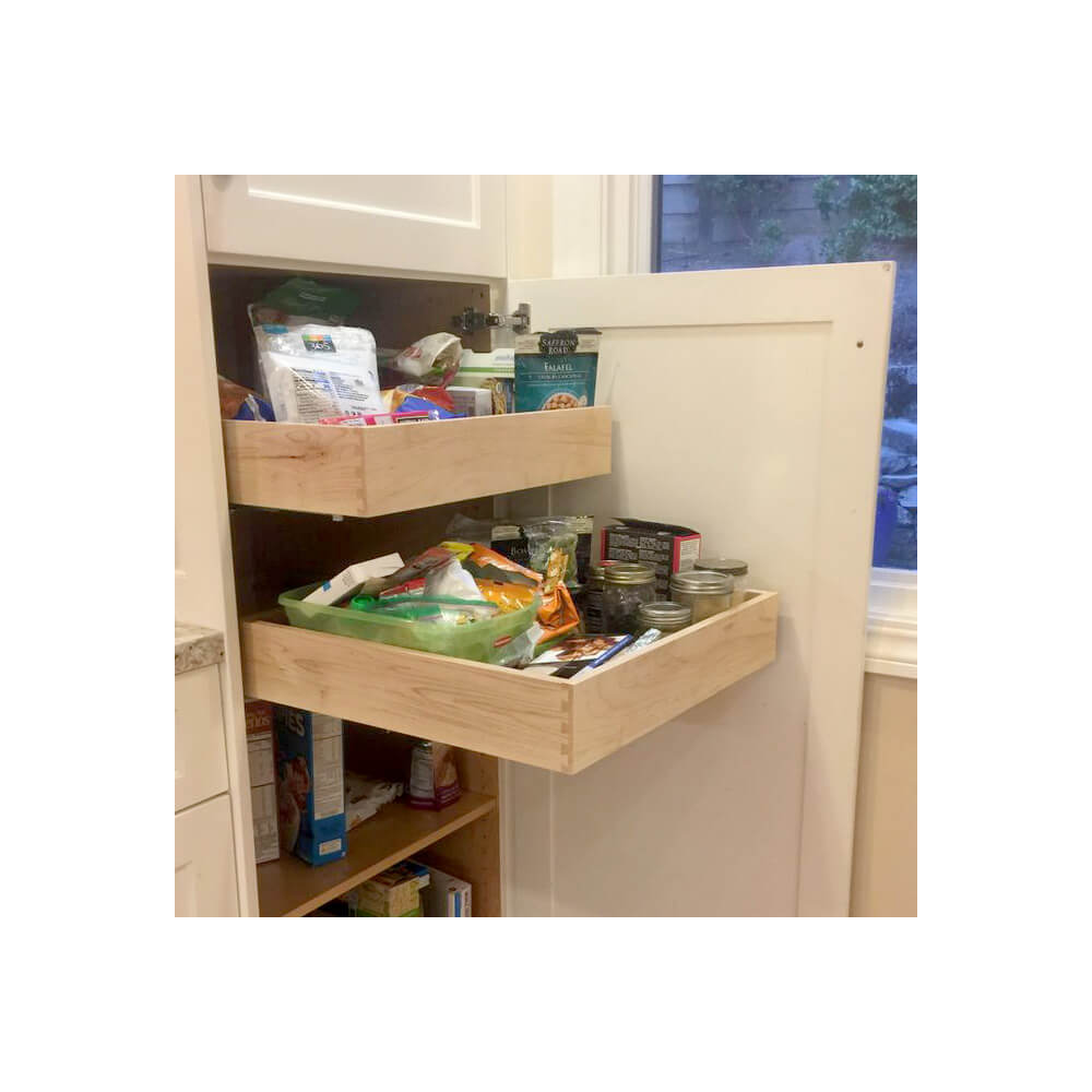 Soft Maple Dovetail Pullout