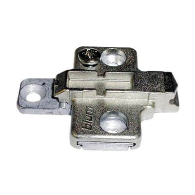 Blum Frameless Screw-On, Clip Mounting Plate