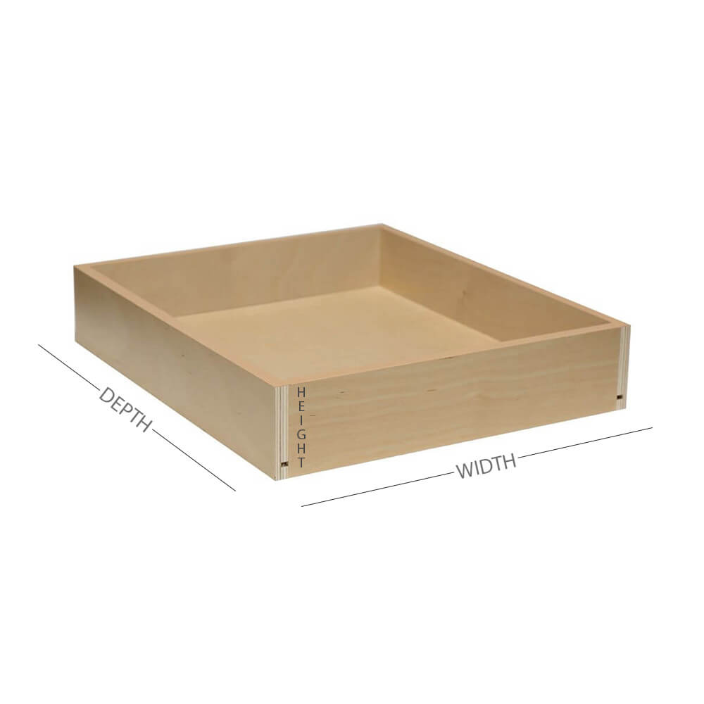 Dowel Drawer Box Dimensions